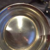 Coffee and the service in silver metal flagship