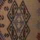 Vintage Turkish hallway rug 52x457 cm