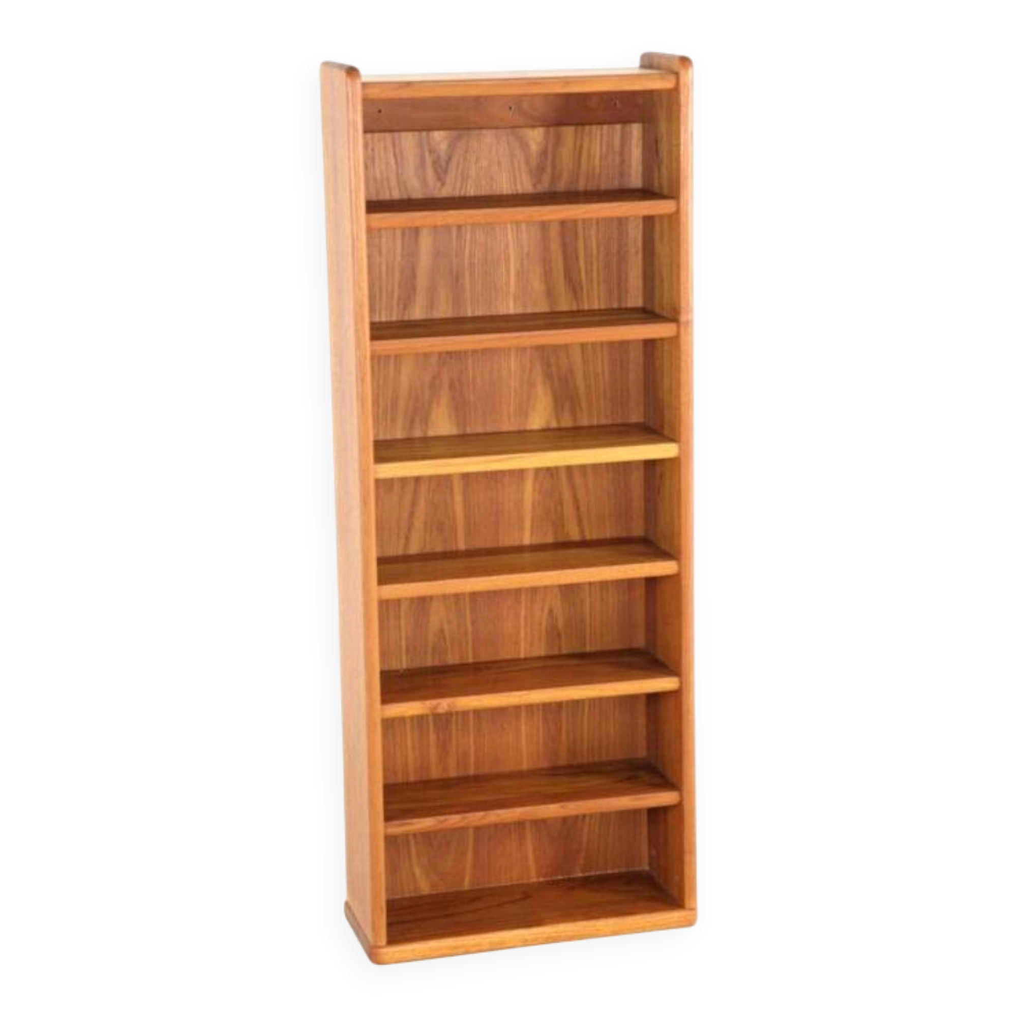 Compact open teak cabinet - danish design