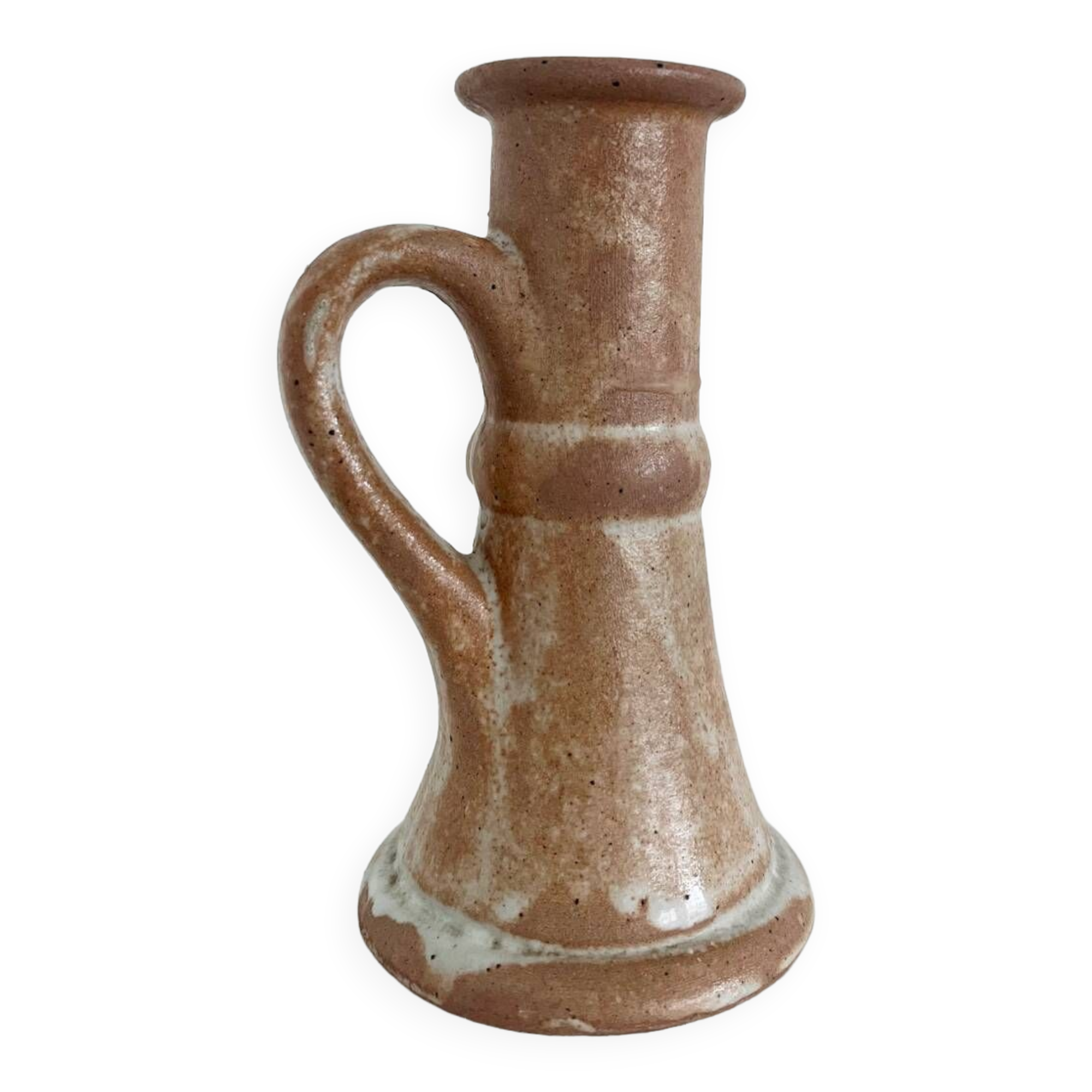 Stoneware candle holder