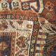 Ancient Persian carpet Shira from the 1880s, 80x120cm.