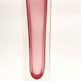 70s cubic sommerso vase