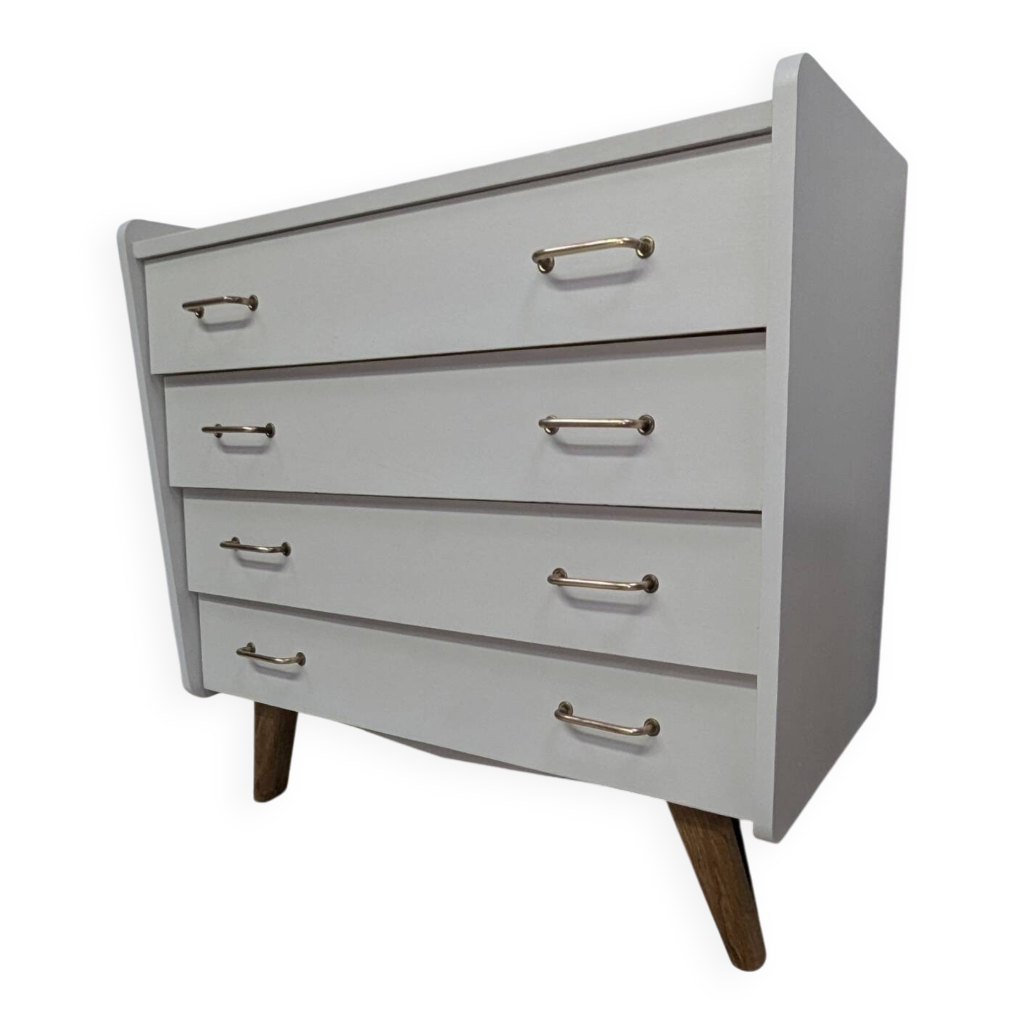 Commode Aileron Pied Compas 1960 Design vintage