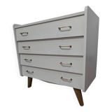Commode Aileron Pied Compas 1960 Design vintage