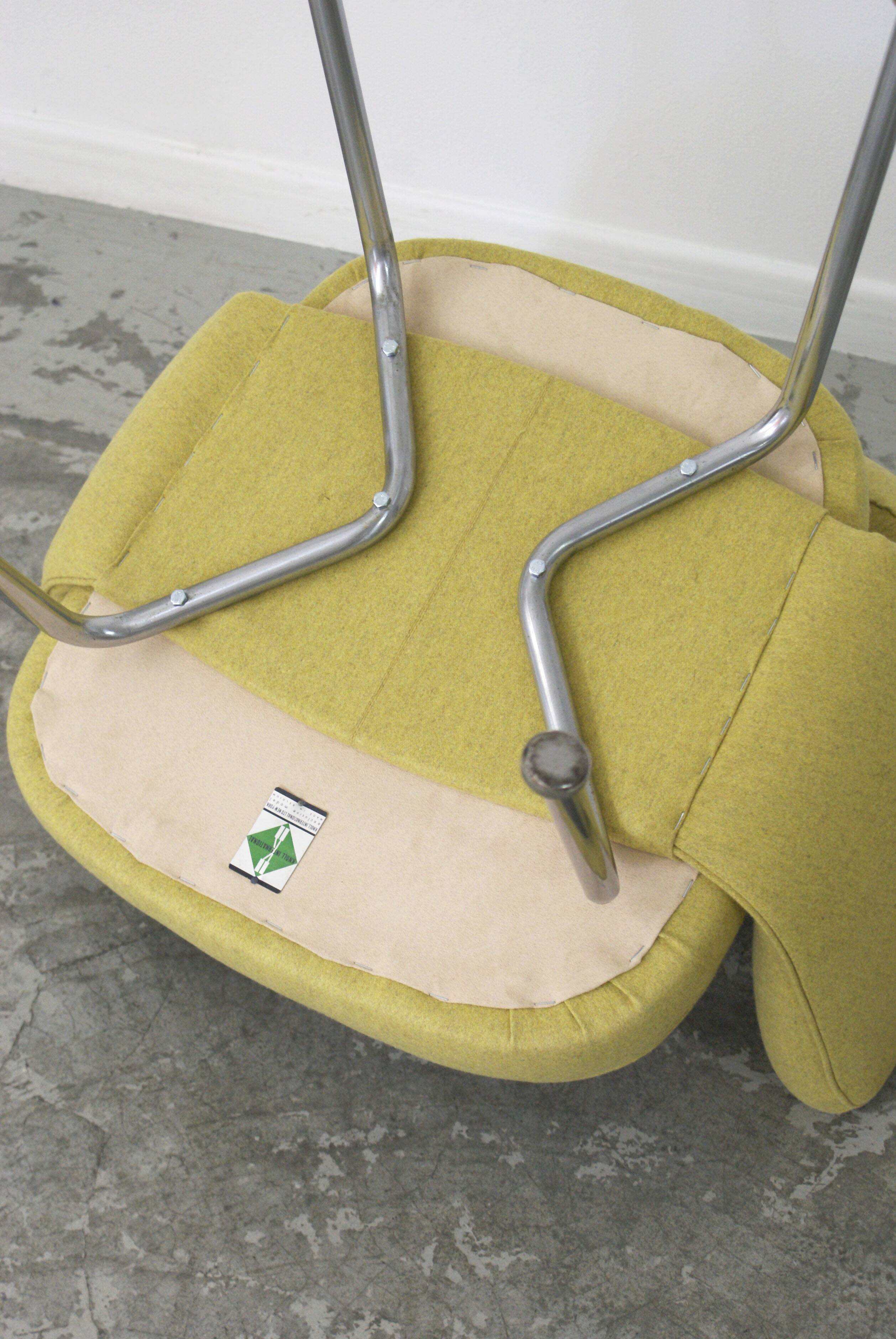 Eero Saarinen fabric armchairs