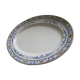 Plat ovale Creil et Montereau