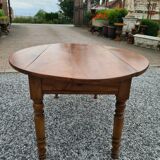 oval walnut table