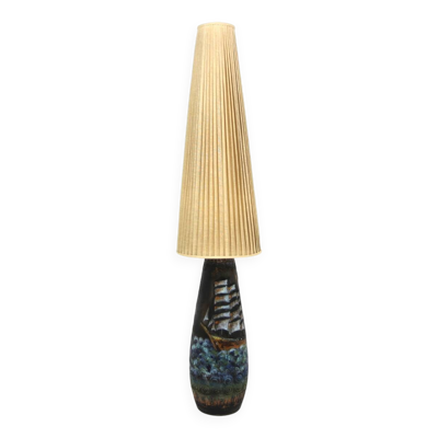 Lampadaire scandinave en céramique par Ola Fihl pour Tilgmans Keramik, Suède, 1970