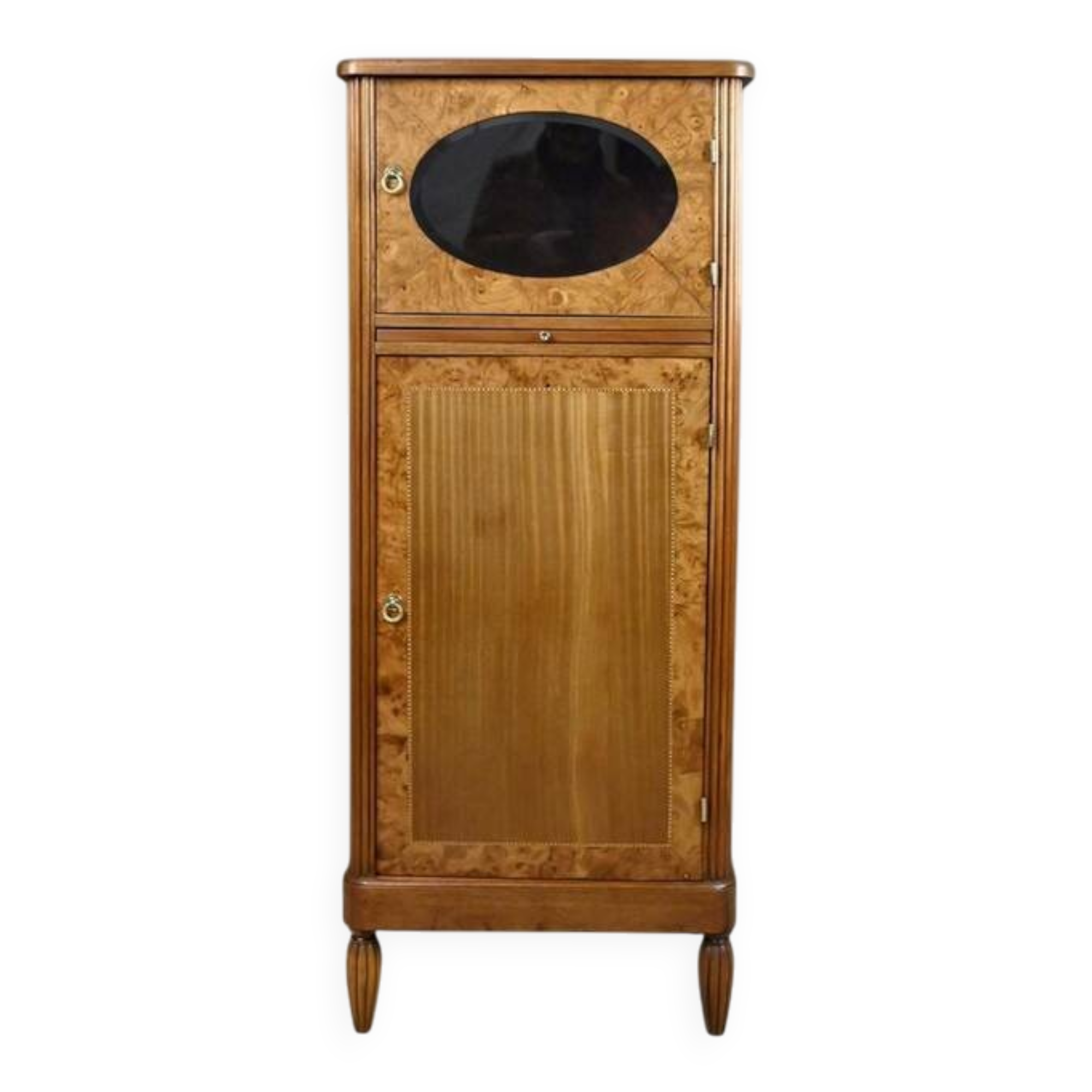 Furniture made of thuya burl and mahogany, Art Deco period – early 20th century.