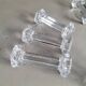 10 hexagonal glass knife holders