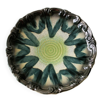 Grand saladier - coupe en céramique colorée