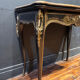 Antique wooden and brass game table – Timeless elegance