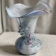 Vintage 1980 glass paste vase
