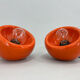 Pair of Mid-Century Ceramic Enzo Bioli Table Lamps