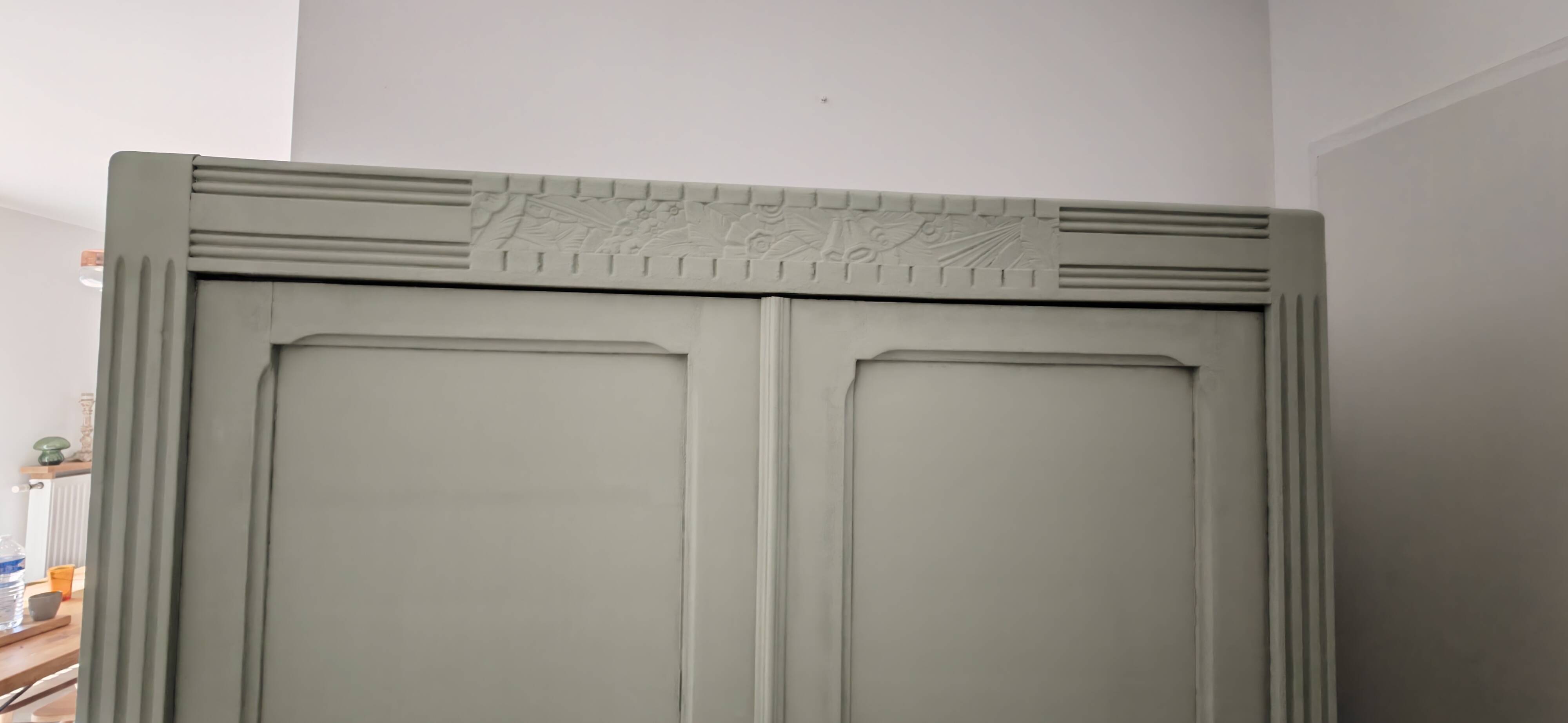 Parisian Art Deco Wardrobe