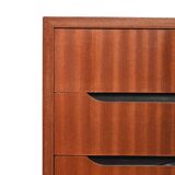 Scandinavian mahogany chest of drawers from the 1950s