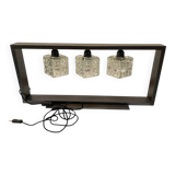 Brutalist Metal Table Lamp