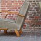 Pair of armchairs by Jindrich Halabala for Thonet 1950. Art deco