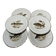 Fish plates in Limoges porcelain – Vintage service for 6