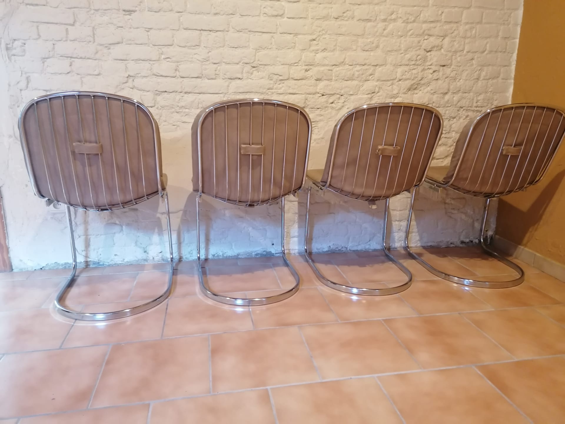 4 chaises de Gastone Rinaldi