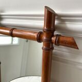 Wooden barber mirror Bamboo style 20-30s