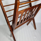 Folding teak magazine holder by Cees Braakman