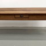 Solid walnut table - Tapered legs