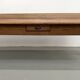 Table en noyer massif - Pieds Fuseaux