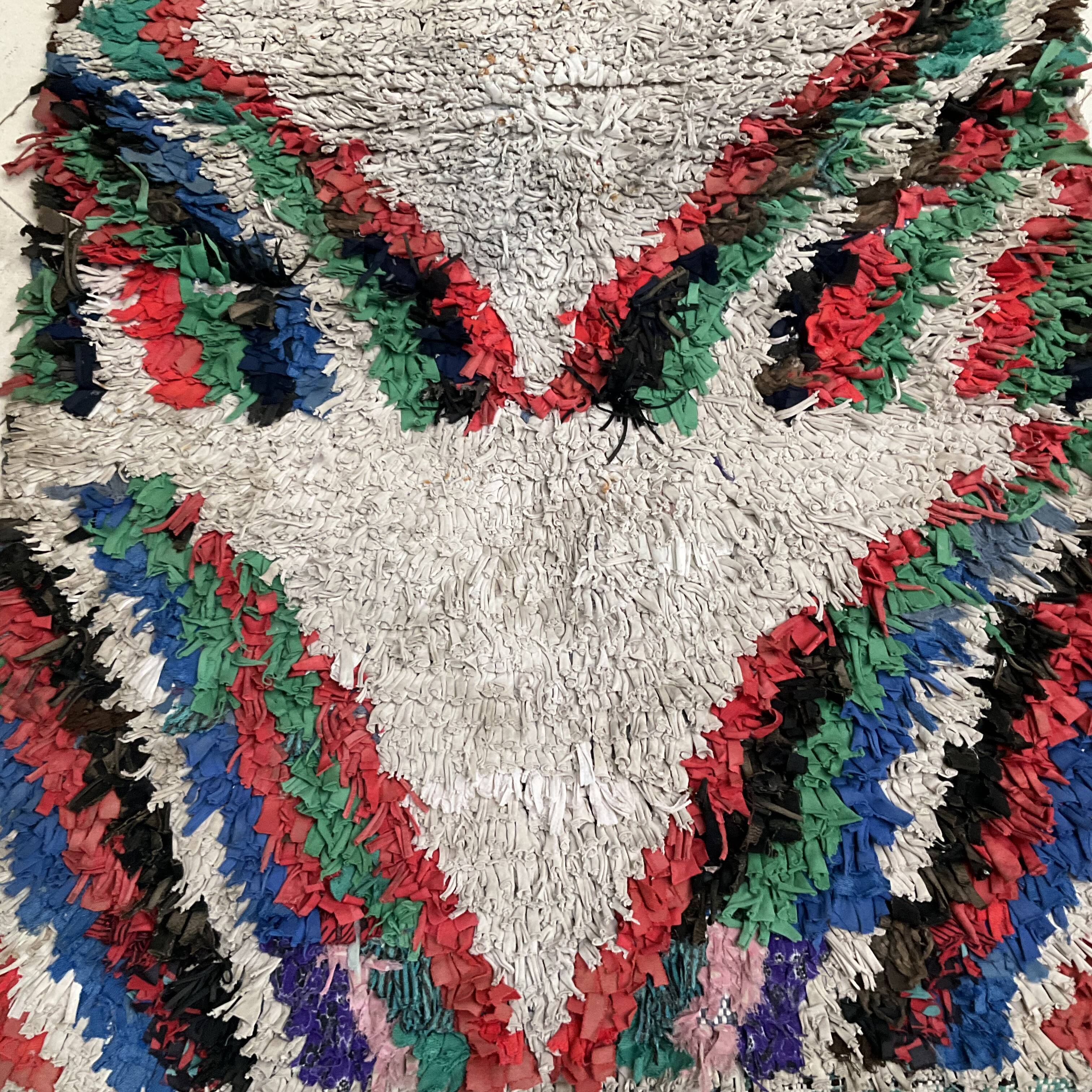 Boucharouite rug, 160x84 cm