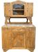 Buffet parisien art déco chêne brut massif 1930