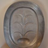 Vintage pewter dish