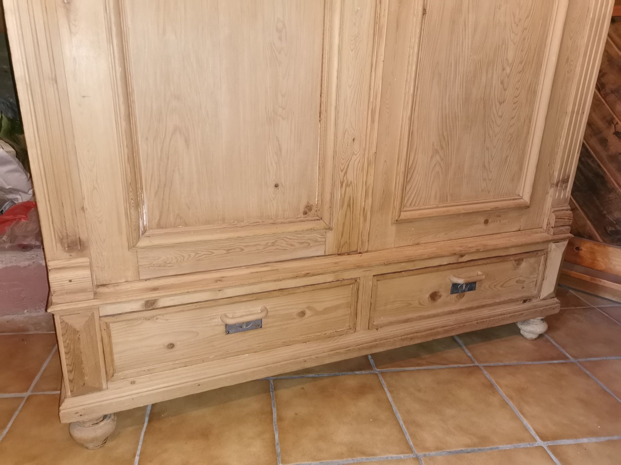 Solid pine cabinet