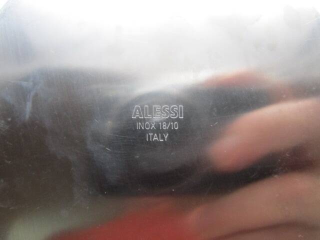 Vintage Alessi salad bowl 205 - design by Mazzeri/Vitale - 21cm
