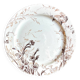 Ironware cake plate from Creil and Montereau, "Glaïeul" service