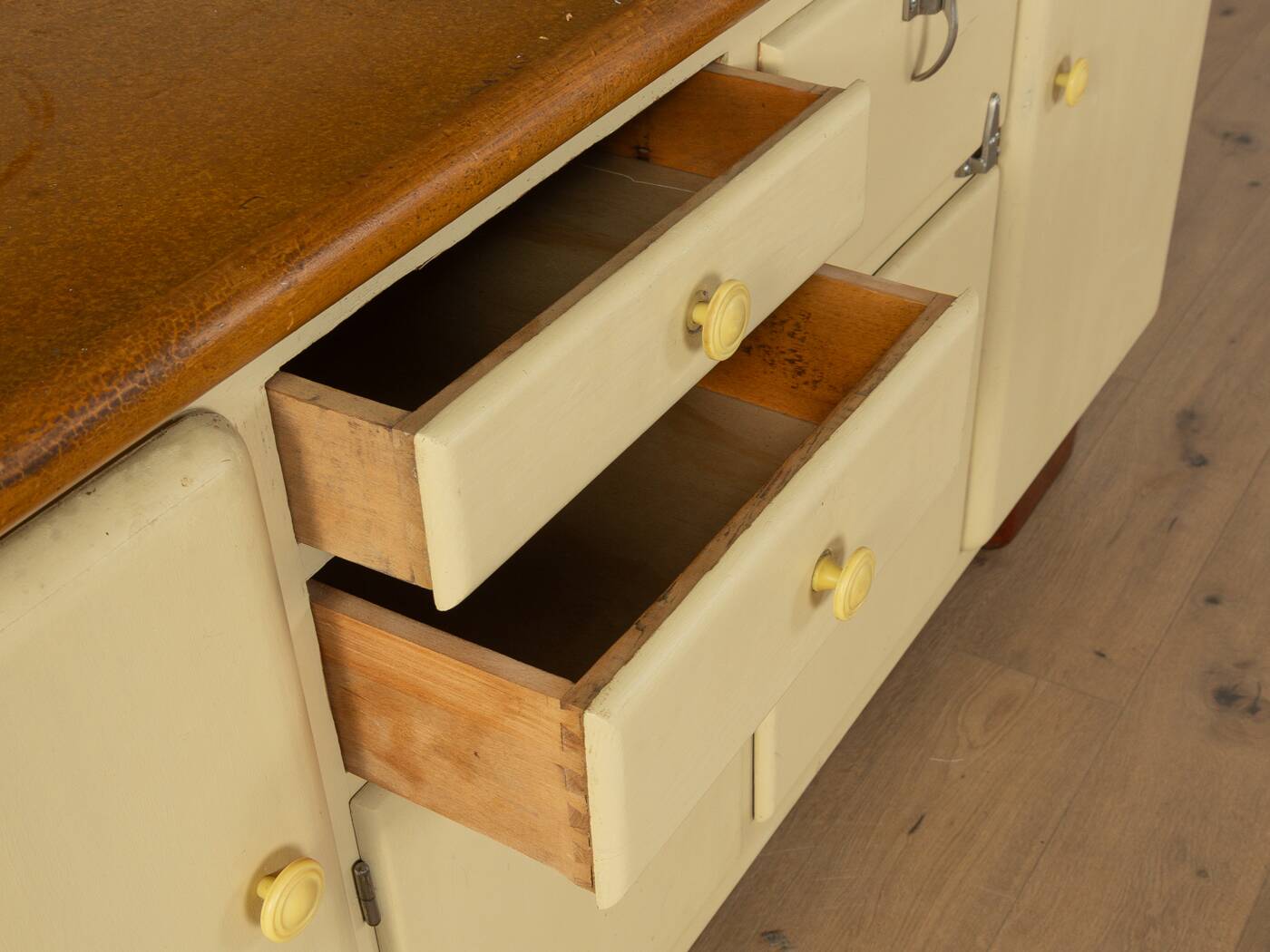 1920s Art Deco kitchen cabinet