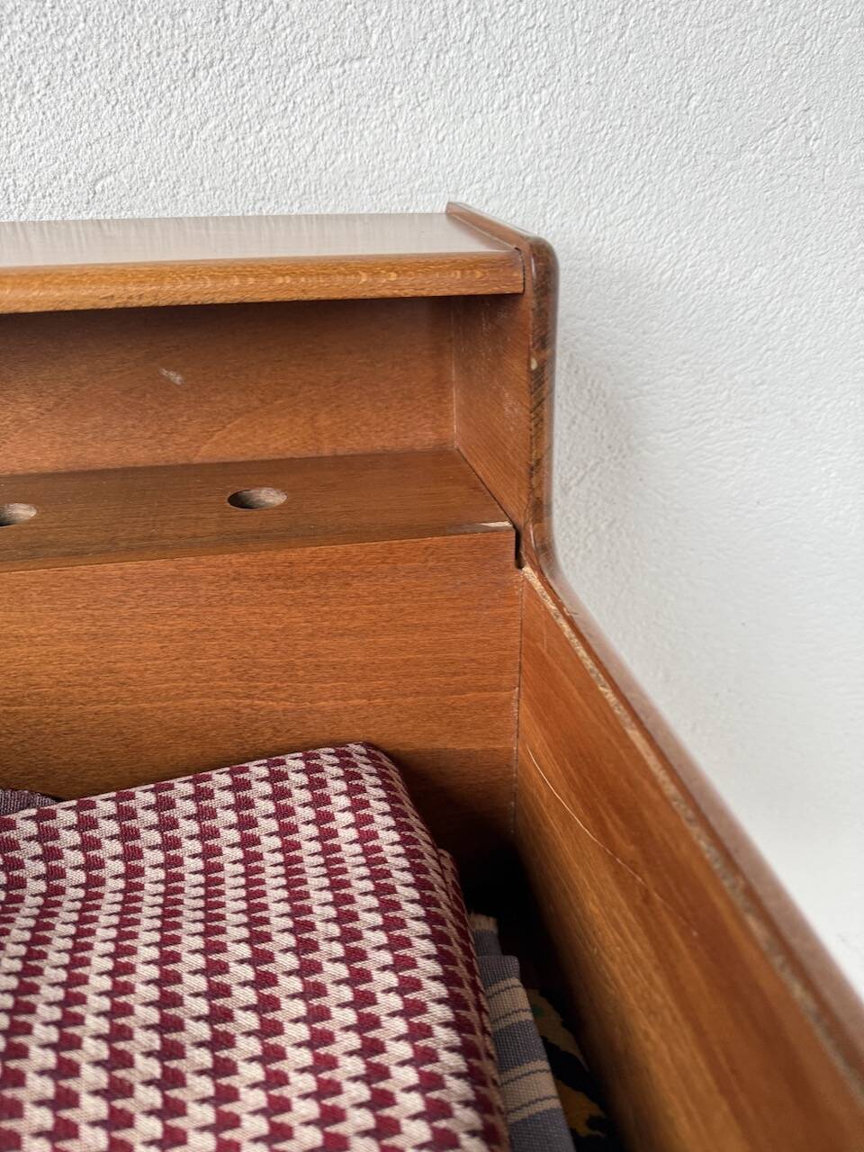 Meuble console ou petit bureau Fimsa Roma Italy teck