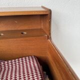 Fimsa Roma Italy teak console or small desk