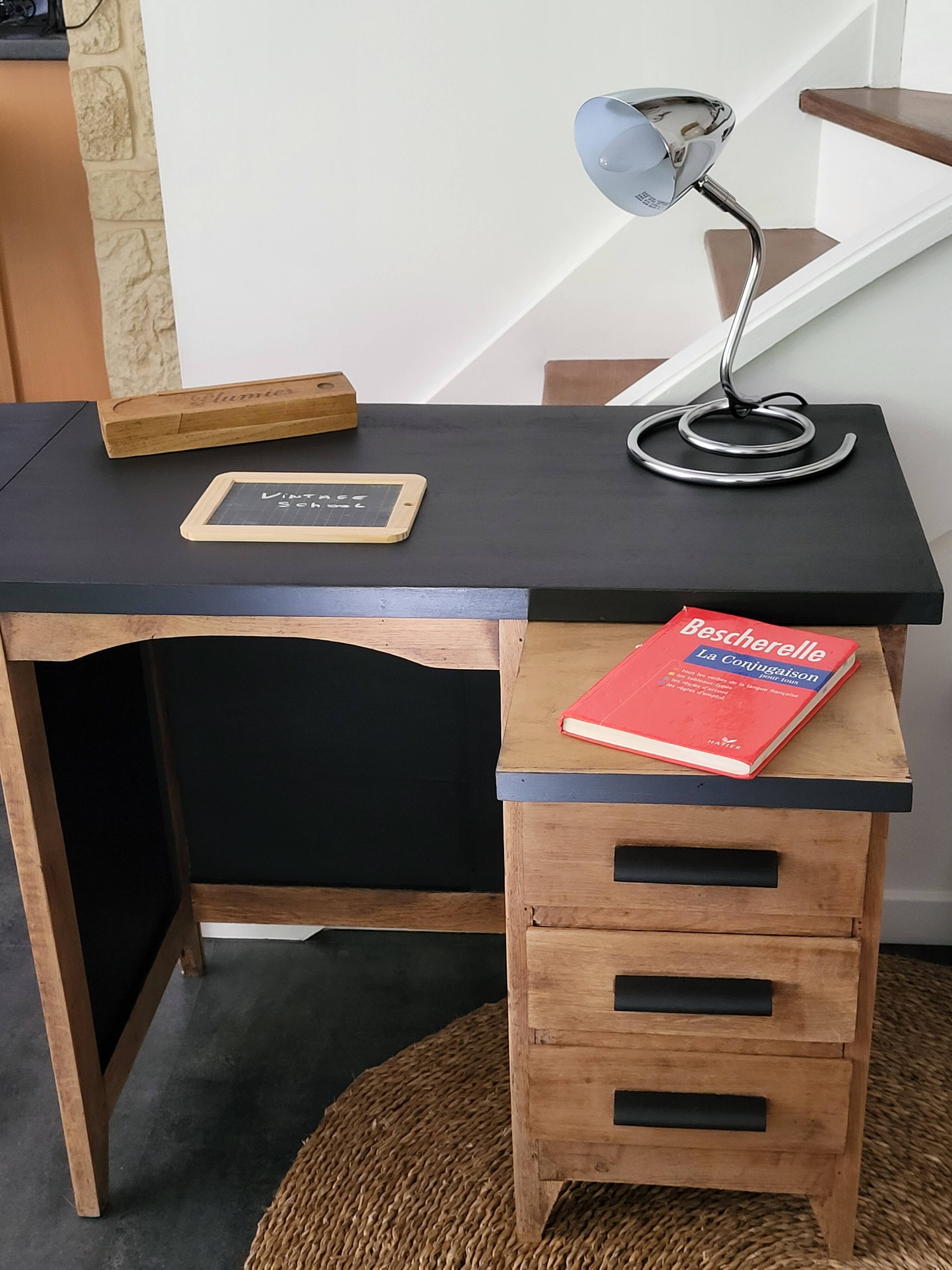 50s school desk Revamped