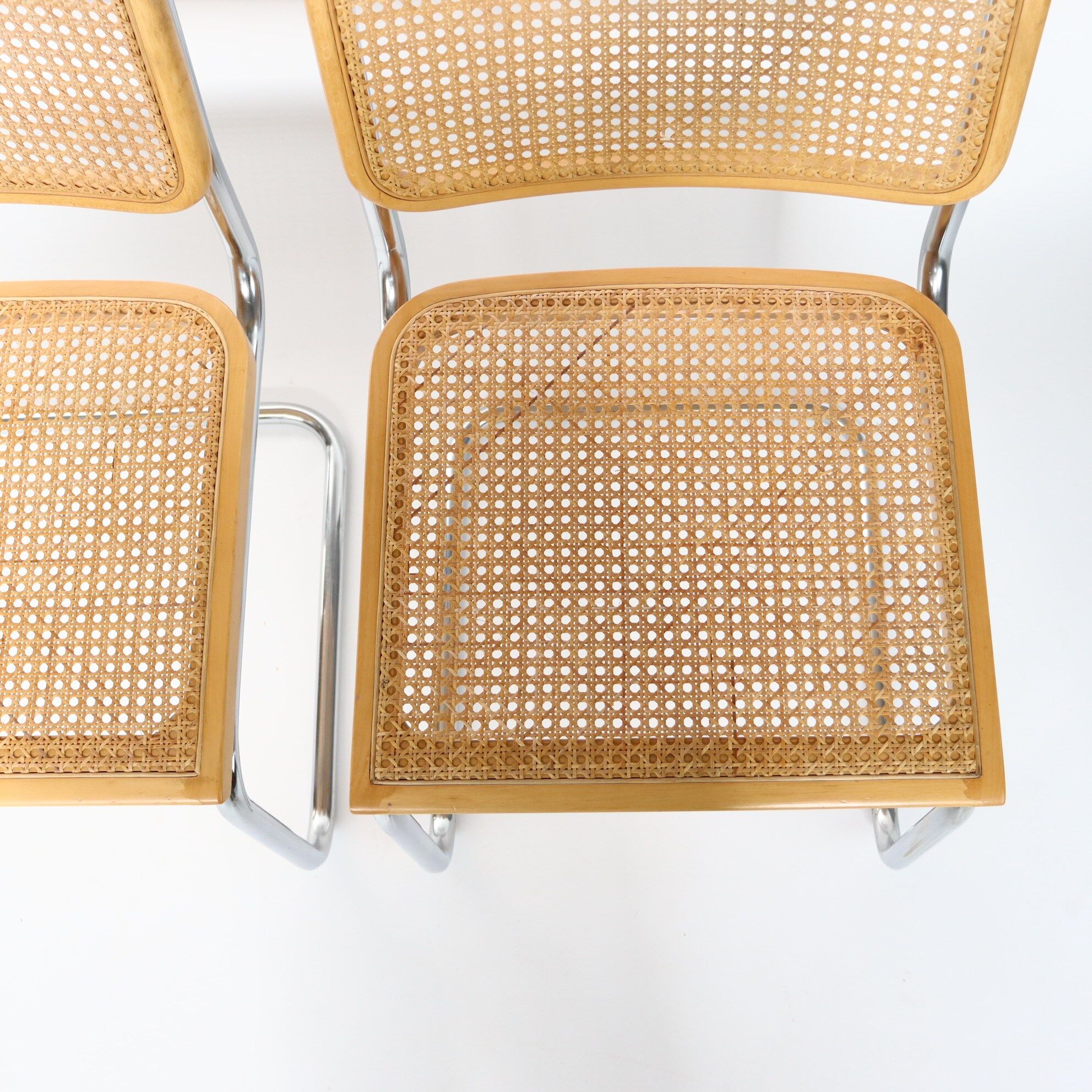 Pair of chairs B32 by Marcel Breuer