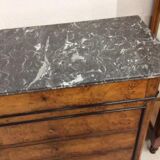 Chest of drawers 4 drawers with marble