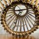 Large vintage pendant light in bamboo and rattan, circa 1960's