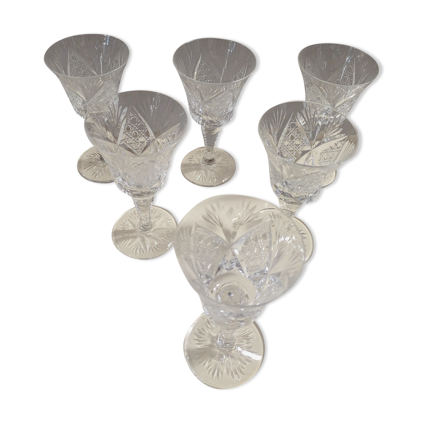 6 saint Louis glasses