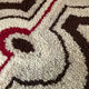 Wool rug 130x70 from the 70s