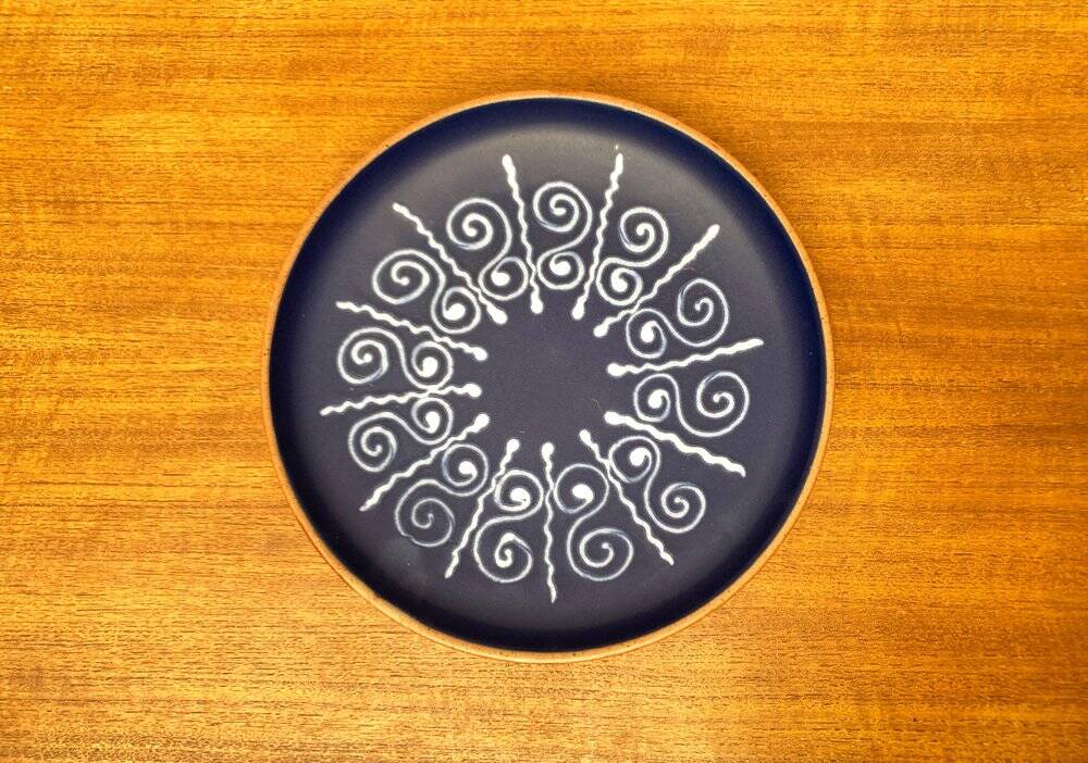 Mid-century ceramic wall plaque, 1960s