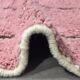 Contemporary Pink Rug - 240 x 185 cm