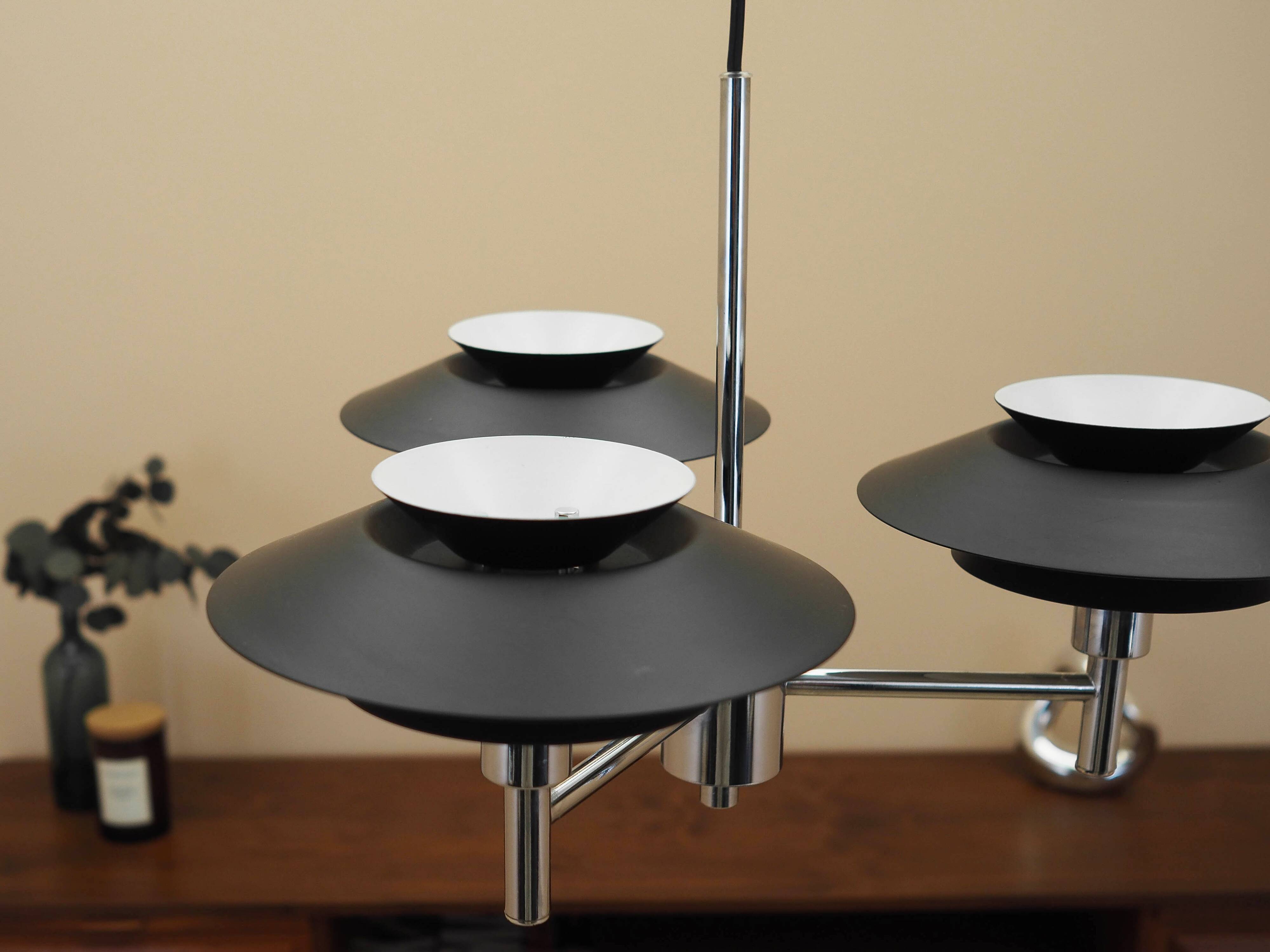 Genoa pendant lamp, metal, Harald Nyborg A/S, contemporary