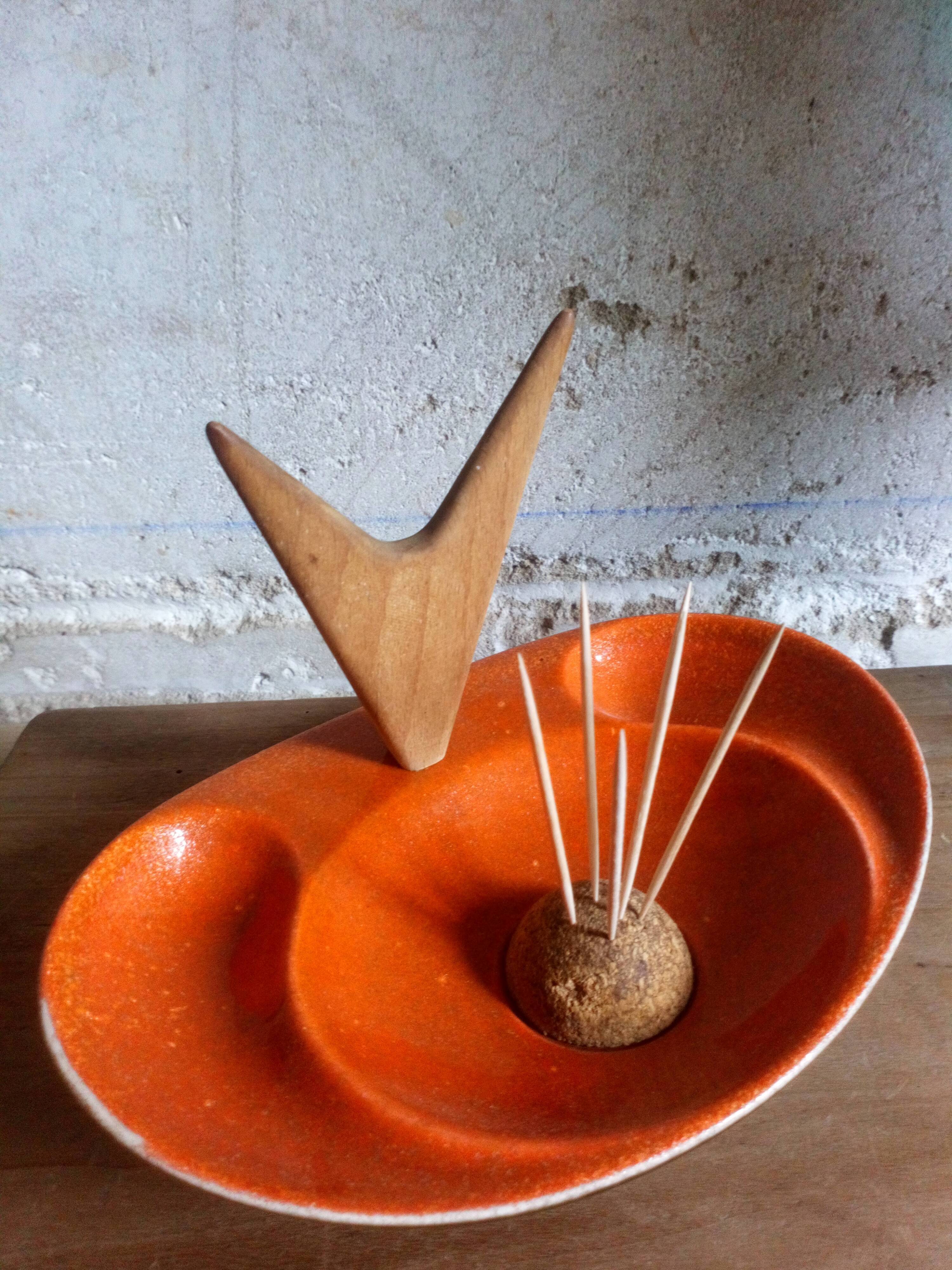 Vintage Verceram ceramic aperitif