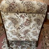 Vintage fabric chair