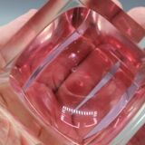 Vintage ashtray sommerso murano glass flavio poli seguso italy 1970