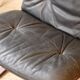 Fauteuil Siesta, Ingmar Relling, cuir anthracite